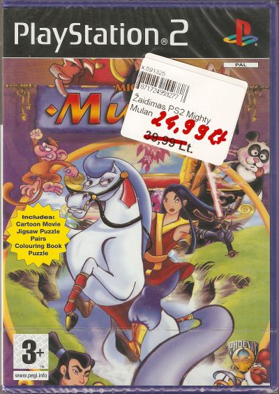 PS2 Mighty Mulan